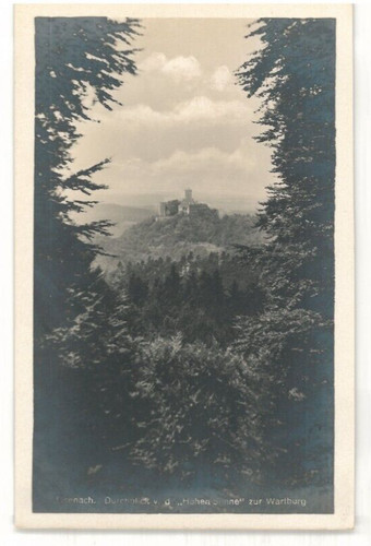 Ansichtskarte eisenach - ansichtskarte,