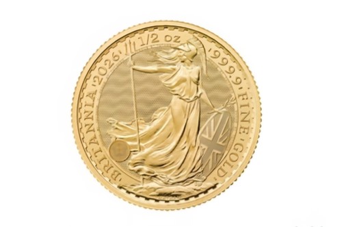 2026 2oz goldmünze - 2026, 1/2oz