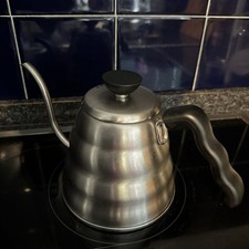 HARIO 1,2l 1200ml VKB-120HSV V60 Buono Tropfherd Edelstahl Schwanenhals