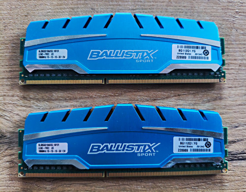 Ballistix sport 16gb - 16gb, kit
