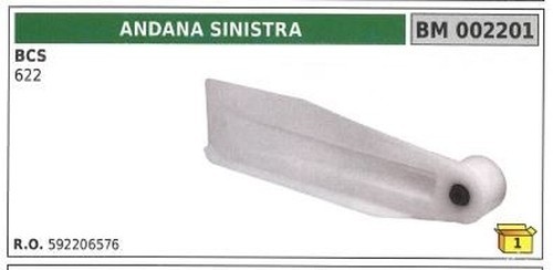 Linke schneidwangen andana - linke,