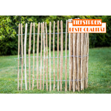 Staketenzaun Holzzaun Imprägniert Staketen Zaun H 80cm Länge 5m Abst. 3-4cm V26
