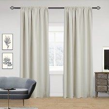 EUGAD 2x vorhänge blickdicht