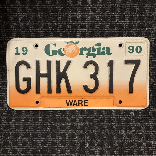 Original auto kennzeichen - us,