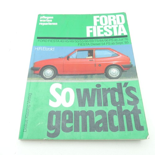 Ford fiesta werkstatthandbuch - ford,