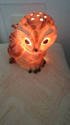 Rauchverzehrer duftlampe eule - duftlampe,