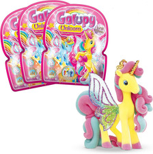 CRAZE GALUPY Einhorn 3Er Pack Wunderschöne Einhorn Spielzeug 3X Einhörner Enthal