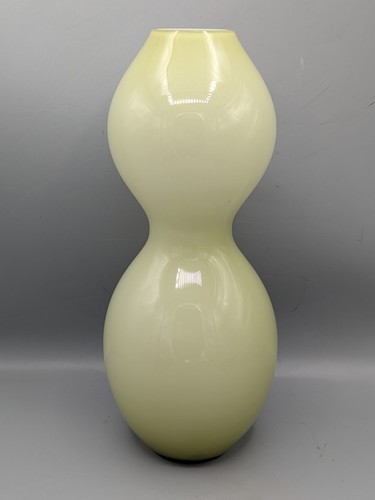 Vase opalglas doppelkugel - vase,