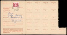DDR Ausweis Bezug von