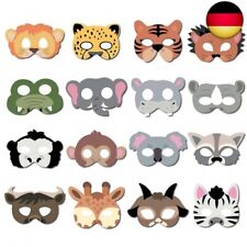 16 Stück Tiermasken, Party