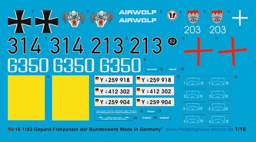 Peddinghaus decals 1183 - peddinghaus-decals, 1/16