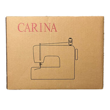 Carina Classic II Nähmaschine mit 23 Stichprogramme, Einfädelhilfe, etc