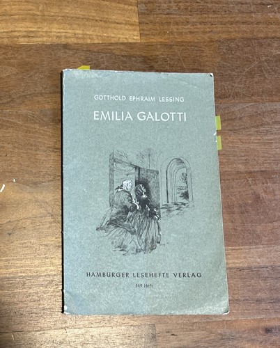 Emilia galotti von lessing - von,