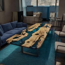 Akazienholz Epoxid River