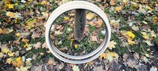  Original Oldtimer Fahrrad alt 28" Chrom Stahlfelgen Cremeweiß 27" Westwood 