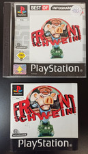 Frontschweine Sony Playstation 1 PS1 gebraucht in OVP mit Anleitung