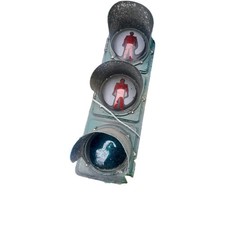 Verkehrsampel Fußgänger Hamburg Metall 