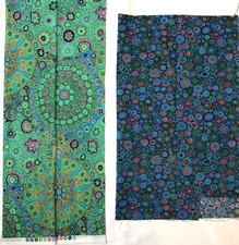 Patchwork Stoff Reste, Kaffe Fassett 54x46 cm und 56x46 cm, Millefiore