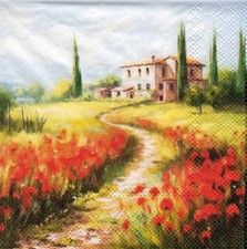 3 Cocktail Servietten ~