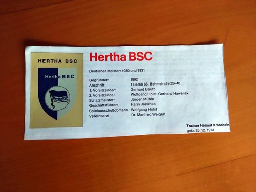 Hertha bsc berlin - bsc,