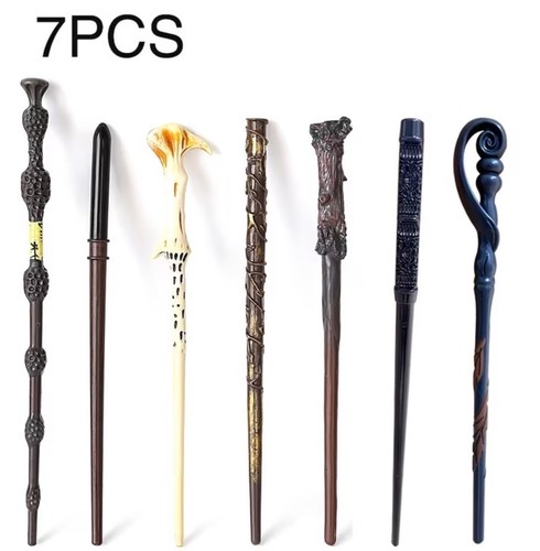 7er set zauberstäbe magier - set,