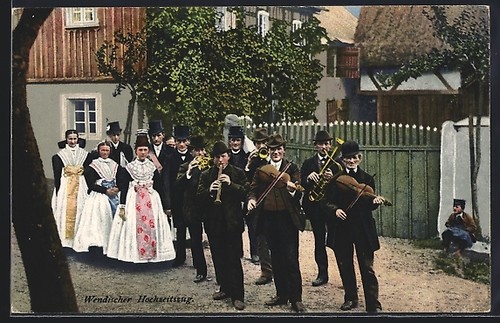 Wendischer hochzeitszug - wendischer,