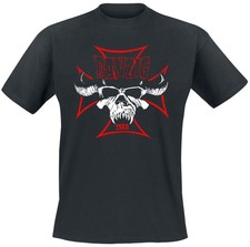 Danzig T-Shirt Herren Cross Skull schwarz Band-Merch, Bands