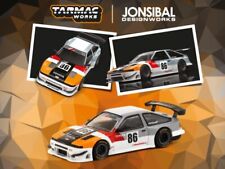 TOYOTA Sprinter Truneo AE86 - Widebody #86  - TRD - TARMAC 1:64