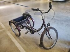  Dreirad für Erwachsene 3 Rad 6 Gang Seniorenrad Erwachsenendreirad mit Korb