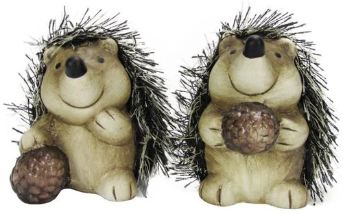 Dekofigur igel aus keramik und - keramik,