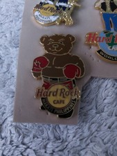 Hardrock Cafe Pin Anstecknadel Macato Phippines Boxer Bär