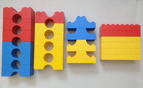 Duplo lego steine 2x8 - duplo,