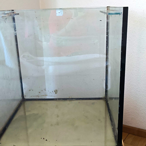 Würfel glasaquarium becken - würfel, glasaquarium-becken