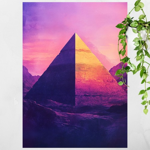 Pyramide poster schöne - pyramide,