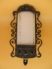 Schmiedeeiserne Wandleuchte der Firma ROBERS