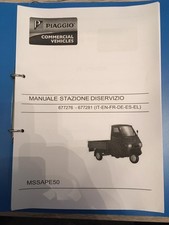 Piaggio APE 50 Werkstatt