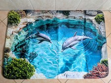 Teppich Neu Groß Korallenriff Bad, Küche, Tür