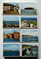 8 Alte Streichholzschachteln Serie - Insel Helgoland - leer