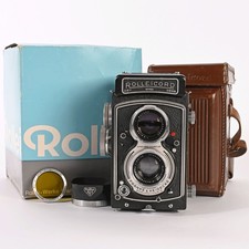 Rollei Rolleicord V TLR mit Schneider Kreuznach Xenar 1:3.5/75 Compur 6x6 F&H SH