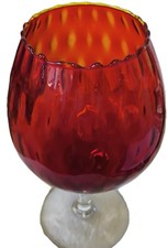 Empoli-Stil Vase rot dekorativ