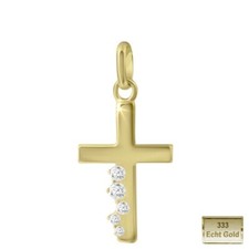 Kreuz Anhänger ECHT GOLD 333
