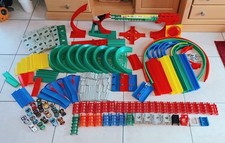 XXL Darda Autorennbahn + 17 Autos und Bauanleitungen, 80er Jahre, TOP!!!