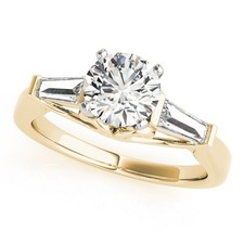 Massiver runder Diamant