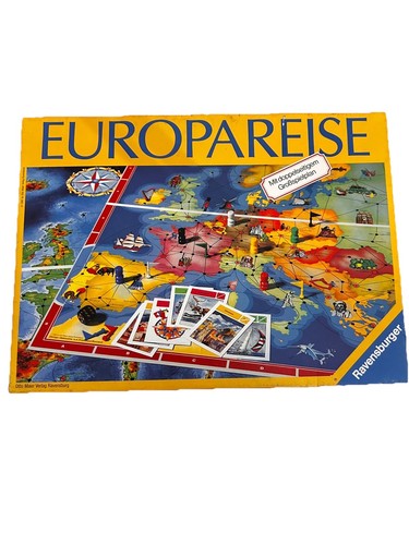 Europareise brettspiel - europareise,