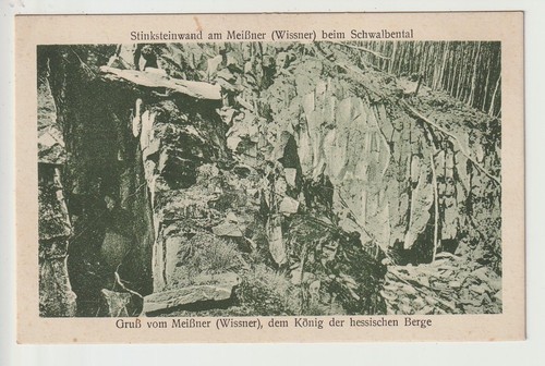 Meißner stinksteinwand - ,