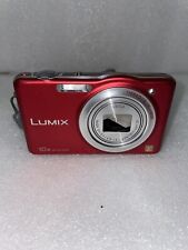 Panasonic Lumix DMC-SZ1 Rot Digitalkamera Funktioniert Teildefekt Read Desrcrip