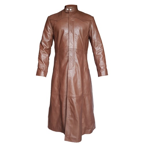 Langer gothic trenchcoat - langer,