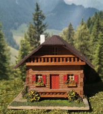 RS Spitaler  Holz H0 HO 6460 kleines Schwarzwaldhaus Haus antik alt 50er Jahre