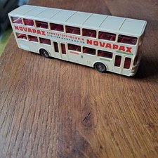 Doppeldecker-Bus MAN SD 200 in beige "Novapax" Box Wiking 24 730 1:87