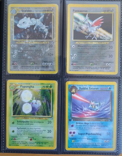 160 vintage pokemon karten - pokemon,